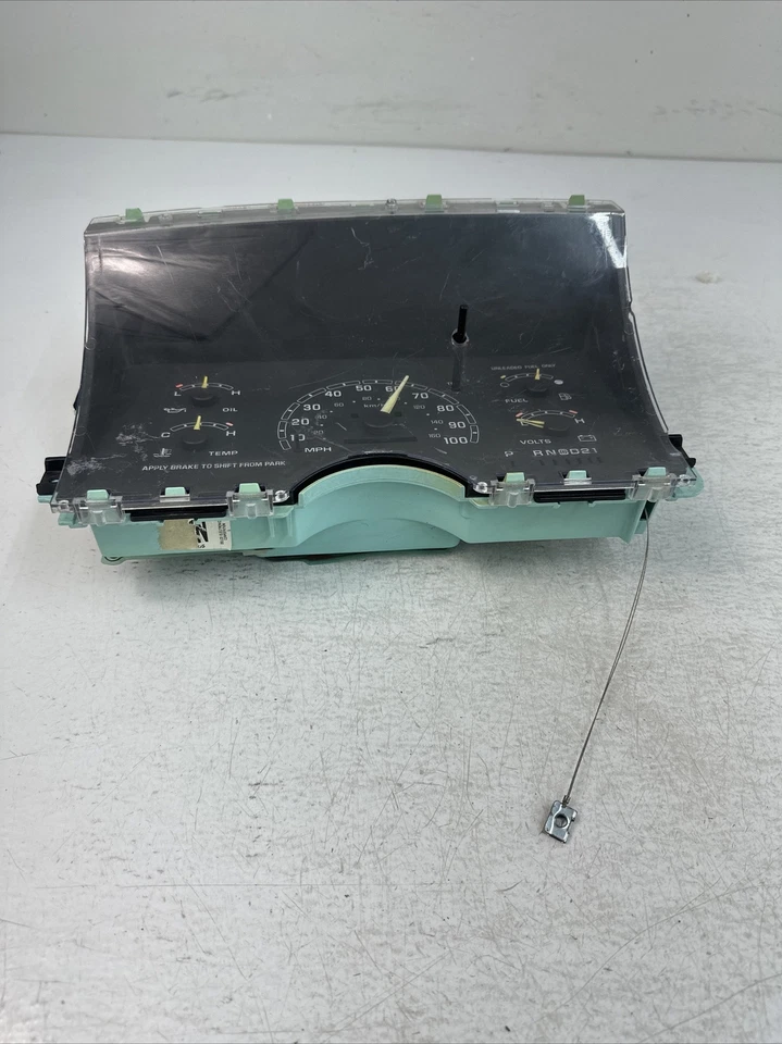 Chevrolet Astro Safari 1995 furgoneta instrumento velocímetro cuadro OEM 16152442 Foto 2 de 4