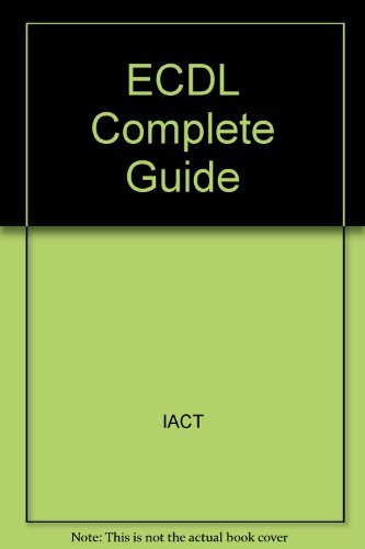 ECDL Complete Guide By International Academy of Computer Trainin | eBay