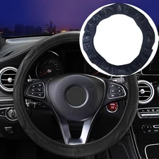 For Chevrolet Leather Steering Wheel Cover Breathable Antislip Car Accessories
