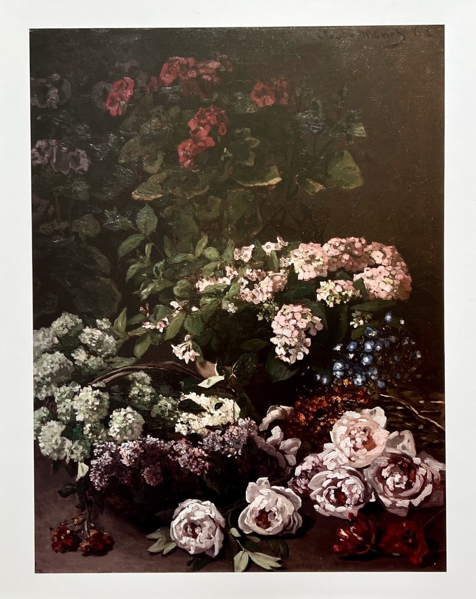 MyPuzzle 'Spring Flowers' Von Claude Monet – Premium-Puzzle 500 Teile, Gelegte Größe 48x34 Cm, Klimakompensiert Hergestellt