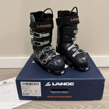 LANGE Boots Womens 23.5 RX 90 W LV GW Snow Ski Thinsulate Shadow Blue Italy