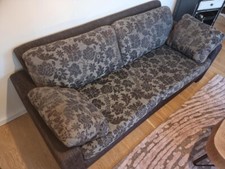 2er Sofa/Couch der Manufaktur Hans Kaufeld, Bezug Jab Anstoetz