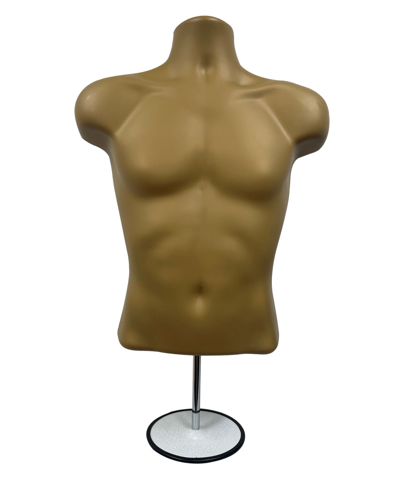 MALE TORSO MANNEQUIN BRONZE (GOLD) + STAND + HANGING HOOK MEN DRESS FORM eBay
