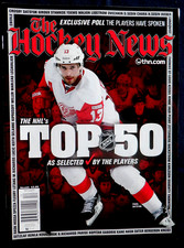 The Hockey News Mar. 2012 Top 50, Datsyuk, Crosby, Ovechkin, Jagr, Fleury, Toews
