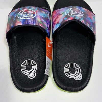 NEW Nike Offcourt EYBL Slides Black White Volt Noir DA2581  display picture 1