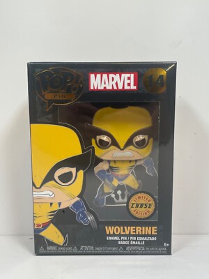 Marvel X-Men 3 Inch Funko POP Pin | Wolverine (SEALED)