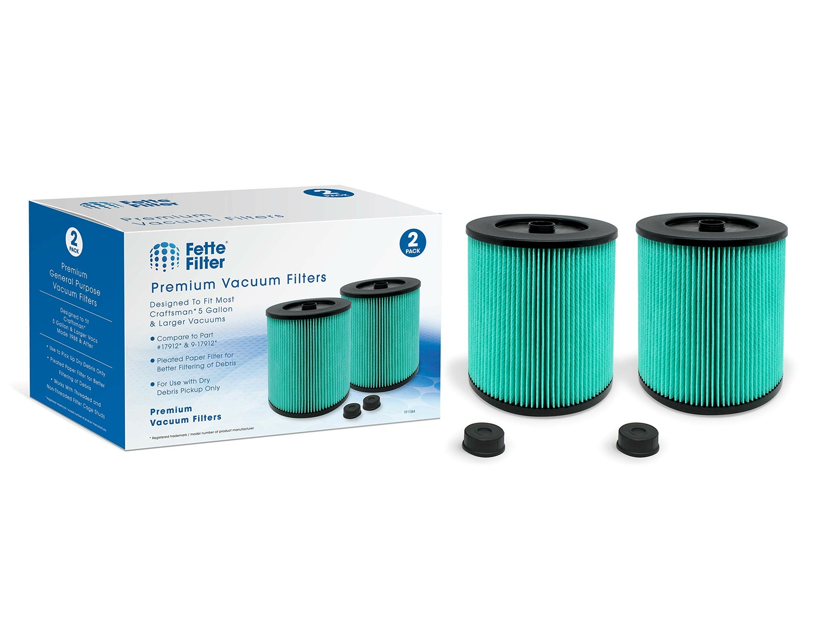 17912 & 9-17912 HEPA Vacuum Filter with High Efficiency Particle Air ...