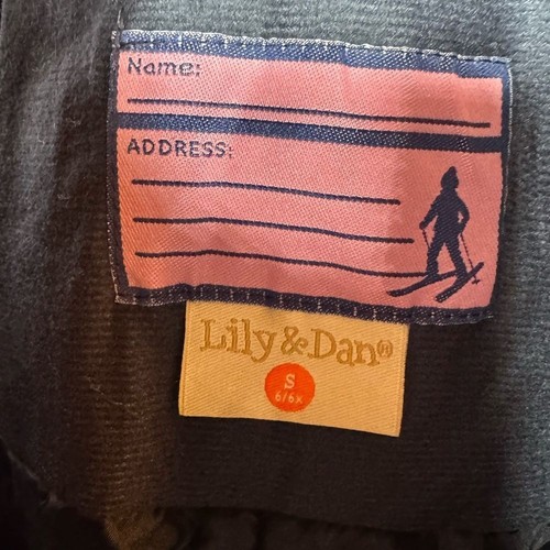 Lily and Dan Overall Snowsuit Navy Blue kids size 6/small boy or girl - Picture 4 of 7
