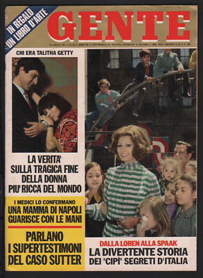 MENSCHEN 30/1971 MITA ÄRZTE UND ADRIANO PANATTA BRIGITTE BARDOT ALESSANDRO CASSE 