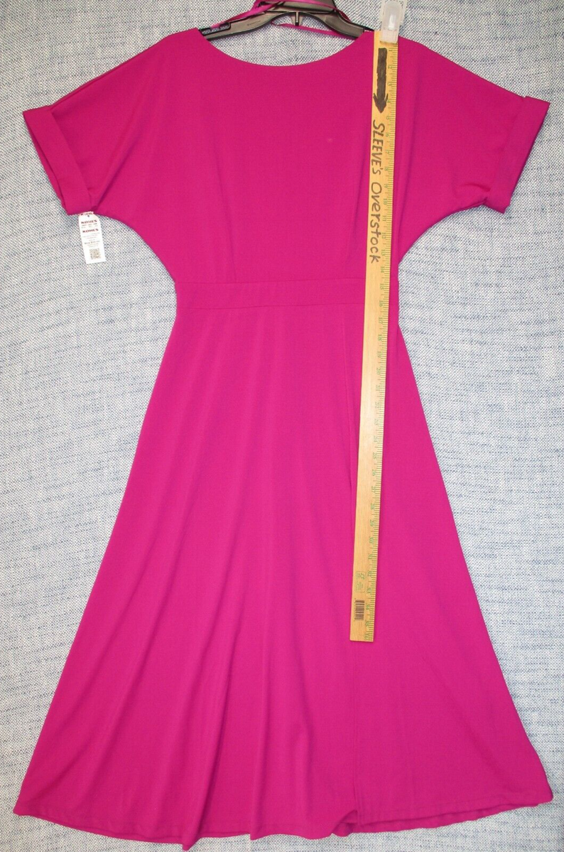 alexia admor pink dress Alexia Admor Women's Marais Triangle Neck Midi Sheath Dress, Pink, Small