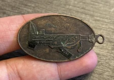 Vintage Duff Norton Mfg Co. Lifting Jacks Pittsburgh PA Keychain 