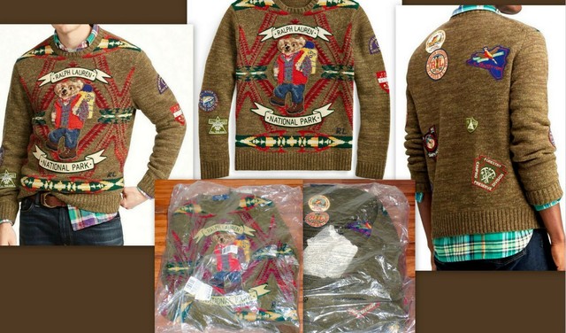 polo bear national park sweater