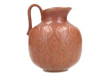 Mid Century Swedish Art Pottery GUNNAR NYLUND RORSTRAND Jug / Pitcher Vase