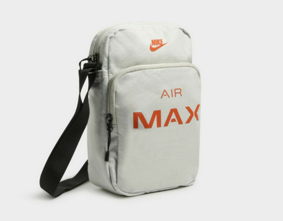 Nike Air Max Festival Small Crossbody Pouch Side Bag Off White