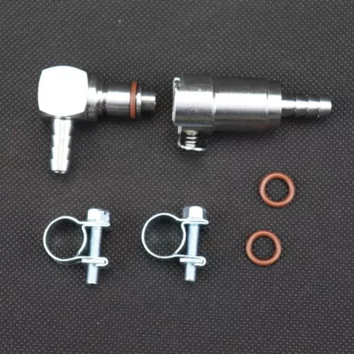 BMW R1150GS ADV Gas Fuel Line Hose Quick Disconnect Coupling Crossover Kit NEW - Foto 5 di 8