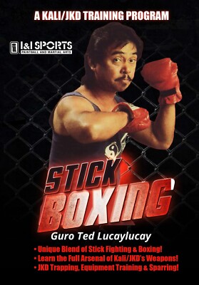 Stickboxing Filipino Kali/Jeet Kune Do DVD Ted Lucaylucay martial arts escrima