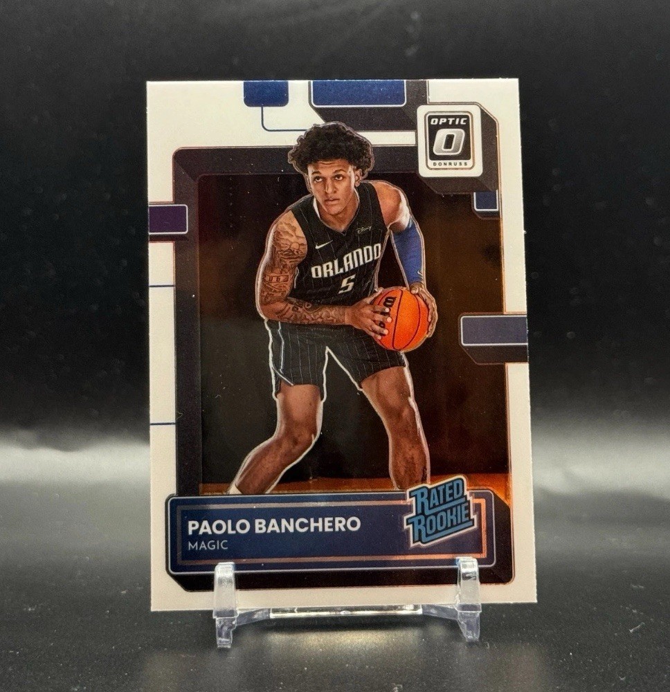 2022-23 Panini Optic Paolo Banchero Rookie Card RC #221 Orlando Magic NM Mint