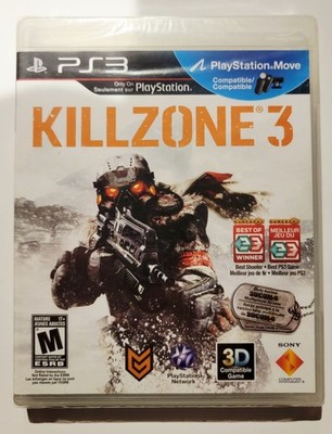 Killzone 3 - Sony PlayStation 3 PS3 - PS Move 3D  BRAND NEW SEALED 