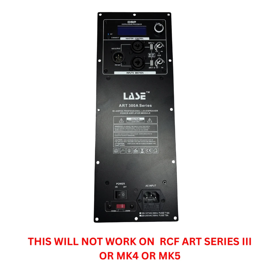 Ersatz Verstärker Modul für RCF ART SERIES 310A, 312A, 315A, 322A, 325A mit BT