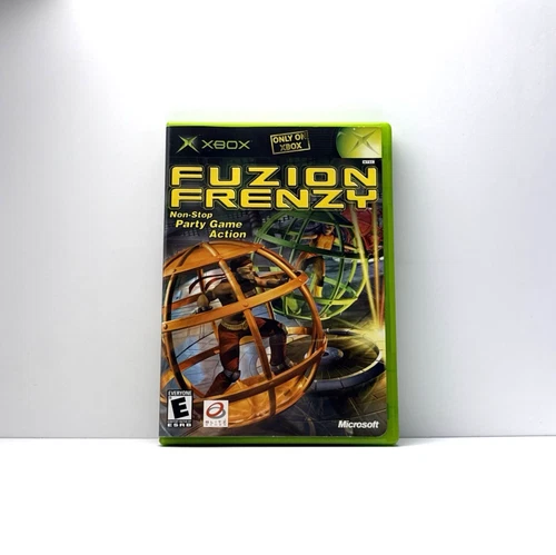 Fuzion Frenzy Microsoft Original Xbox CIB Refurbished & Tested Free Shipping