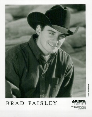 Brad Paisley Silver Gelatin Print Press Photo Señor McGuire Arista Nashville