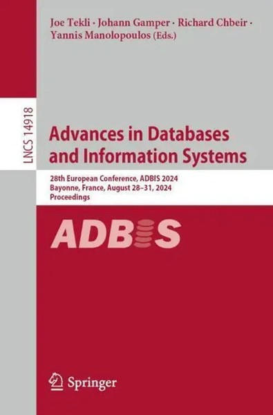 Joe Tekli (U. A.) | Advances In Databases And Information Systems | Taschenbuch-image