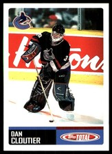 Dan Cloutier 2002-03 Topps Total #306 Canucks NHL READ FREE SHIP AutographDen
