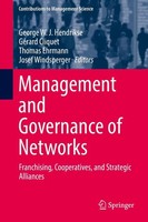 Management And Governance Of Networks George W. J. Hendrikse