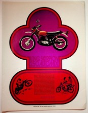 Montesa King Scorpion 250 Automix Stampa Vintage 1973 Pubblicità 8x11
