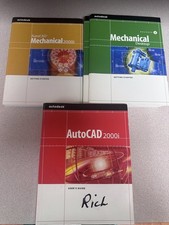 Autodesk AutoCAD 2000i Mechanical Desktop R5 Manual Lot 5 Books Getting Started