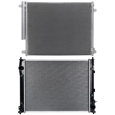 Radiator & AC Condenser Cooling Kit For Honda Civic 2016 2017 2018 2019