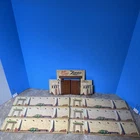 Marx Zorro Tin Walt Disney Gate And Walls Vintage set.