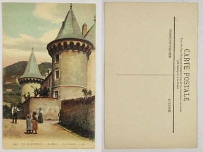 Vintage French Postcard: Le Dauphiné - La Mure - Le Couvent - Divided Back