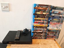 Samsung BD-J4500 Blu-ray Player And Blu Ray Bundle X 53