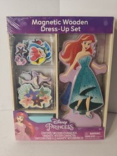 Disney Princess Magnetic Wooden Dress Up Set