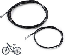 Bike Brake Cable Kit - 1 Pair Front & Rear Brake Cables Wires Lines with Ho...