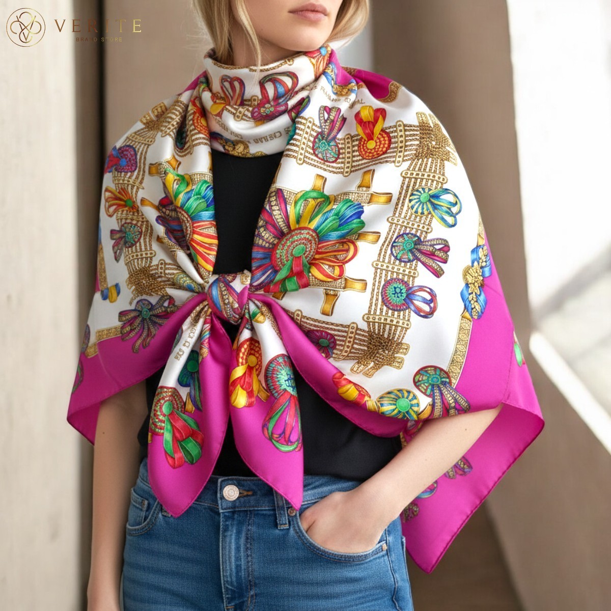 Les rubans du cheval blue - Hermès Scarf Details | Scarf Sage