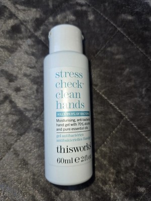 brandneu ThisWorks Stress Check, Clean Hands Anti-Bac Gel, 60ml x 10 Flaschen
