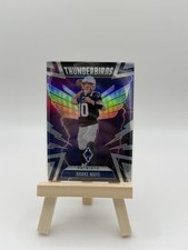 Drake Maye THUNDERBIRDS Silver Prizm Holo 2025 Panini Phoenix - #35 Patriot
