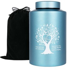 Urn for Human Ashes Adult Male Female Memorial Cremation Urn Large Up to 220l...