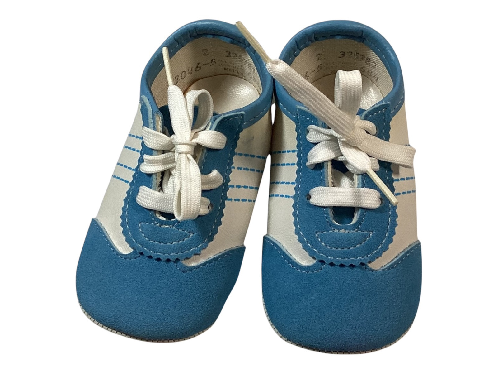 SAOLA Sears bambola neonato vintage scarpa culla sportiva suola morbida taglia 2