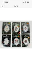 Lace Ornaments Cross Stitch Kits Christmas Designs For The Needle LOT of 6