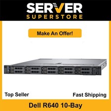 Dell PowerEdge R640 Server 2x Gold 6138 40 Cores H730P 128GB RAM 2x 1TB SSD
