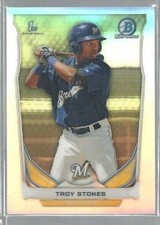 2014 Bowman Chrome Draft Refractors #CDP111 Troy Stokes (ref43284