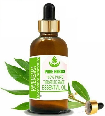 Pure Herbs Ravensara 100% Pure & Natural Ravensara Aromatica Essential Oil CL900