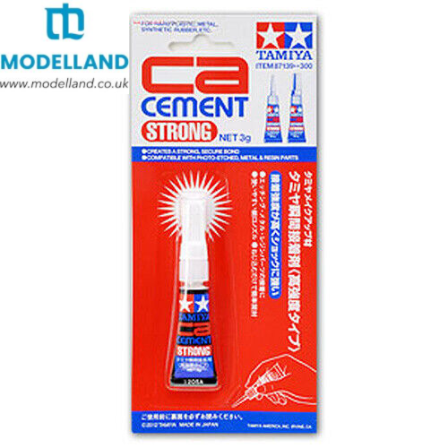 Tamiya CA Cement 87139 Strong (3g) For Model Kit
