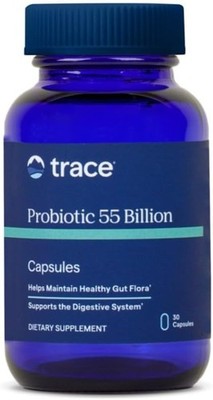Trace Minerals Probiotic 55 Billion Capsules - 30 Count