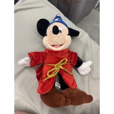 Disney Sorcerer Mickey Mouse Plush 22.5" - Medium - Fantasia