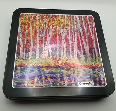 Crayola Signature Tip Markers In  Decorative Tin 16 Count Blenders