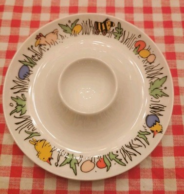 Thomas by Janosch Tigerente KINDER Eierbecher mit Ablagefläche rund -   Top